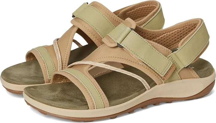 Merrell Terran 4 Backstrap Women's Shoes Basil : 8 M, Leather/Textile