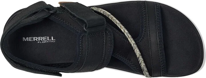 Merrell Terran 4 Backstrap Women's Shoes Black : 5 M, Leather/Textile - Image 2