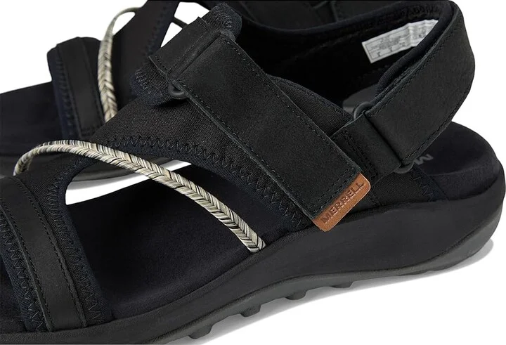 Merrell Terran 4 Backstrap Women's Shoes Black : 5 M, Leather/Textile - Image 7