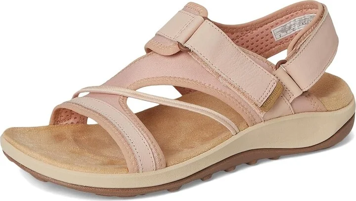 Merrell Terran 4 Backstrap Women's Shoes Tan Rose : 7 M, Leather/Textile - Image 5