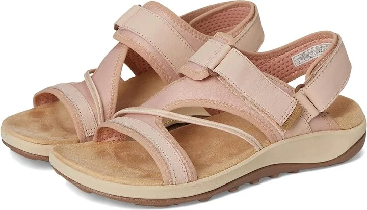 Merrell Terran 4 Backstrap Women's Shoes Tan Rose : 7 M, Leather/Textile