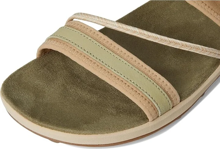 Merrell Terran 4 Slide Women's Shoes Basil : 5 M, Leather/Textile - Image 7