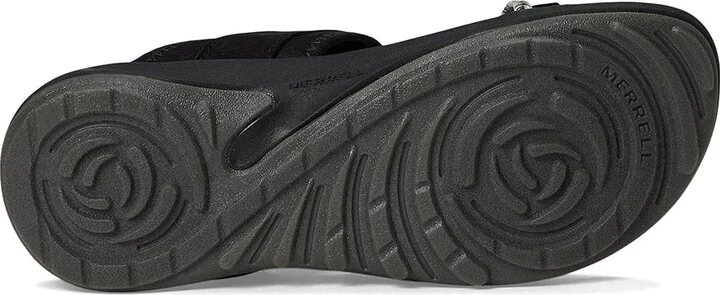 Merrell Terran 4 Slide Women's Shoes Black : 5 M, Leather/Textile - Image 3