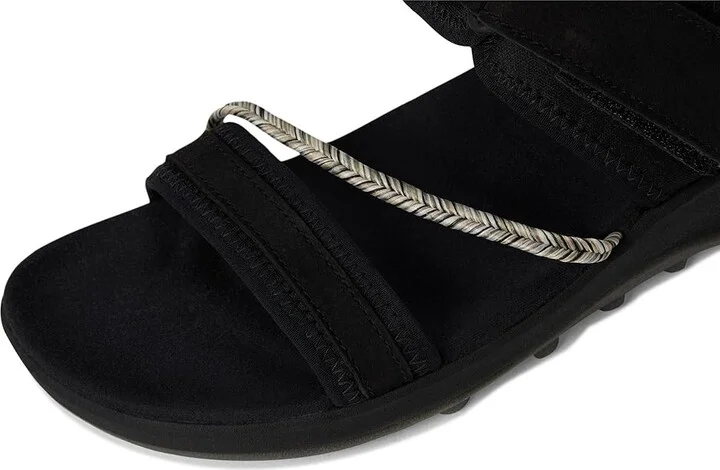 Merrell Terran 4 Slide Women's Shoes Black : 5 M, Leather/Textile - Image 7
