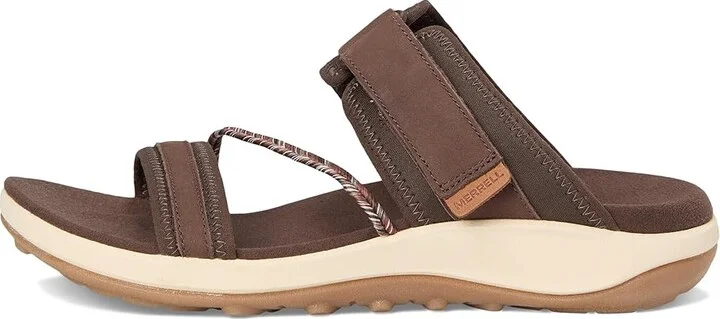 Merrell Terran 4 Slide Women's Shoes Bracken : 6 M, Leather/Textile - Image 6