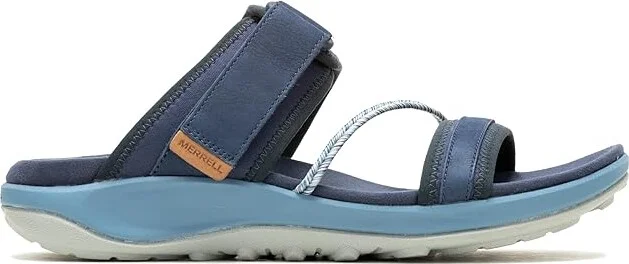 Merrell Terran 4 Slide Women's Shoes Sea : 5 M, Leather/Textile - Image 6