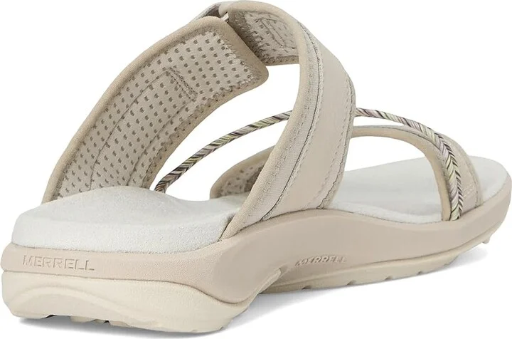 Merrell Terran 4 Slide Women's Shoes Silver : 6 M, Leather/Textile - Image 4