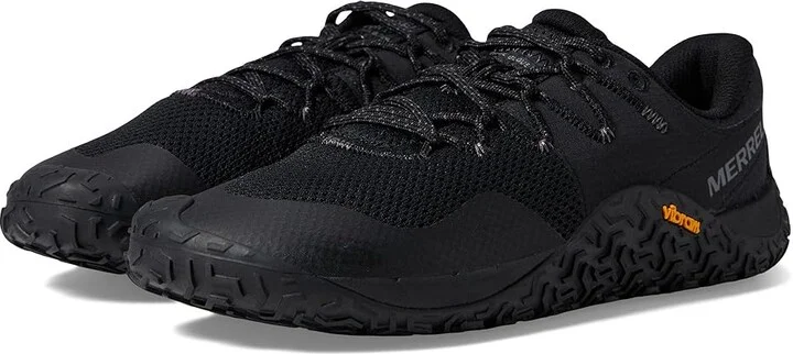 Merrell Trail Glove 7 Women's Shoes Black/Black : 5 M, Synthetic/Textile