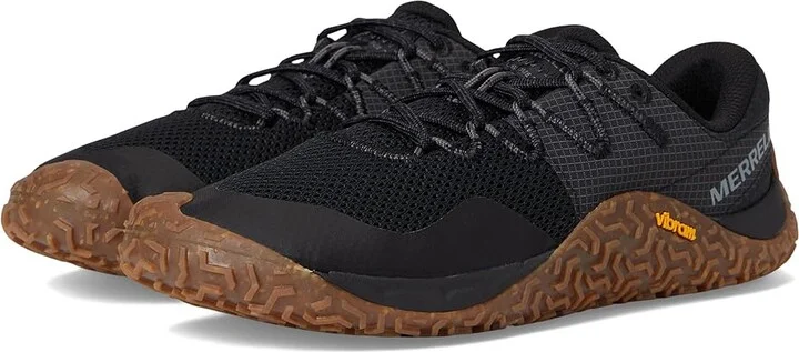Merrell Trail Glove 7 Women's Shoes Black/Gum : 5 M, Synthetic/Textile