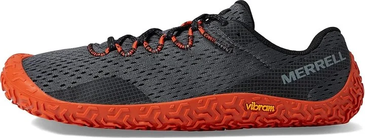 Merrell Vapor Glove 6 Men's Shoes Granite/Tangerine : 9 M, Textile - Image 6