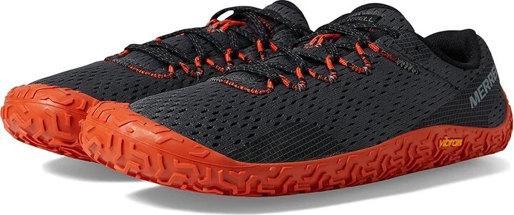 Merrell Vapor Glove 6 Men's Shoes Granite/Tangerine : 9 M, Textile