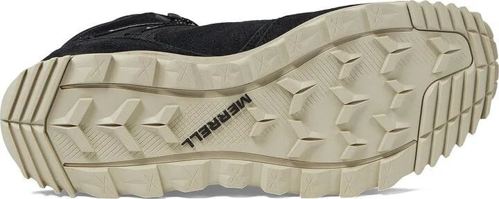 Merrell Wildwood Mid LTR Waterproof Women's Shoes Black 1 : 7 M, Leather/Suede - Image 3