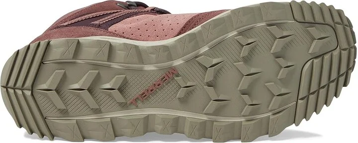 Merrell Wildwood Mid LTR Waterproof Women's Shoes Marron/Burlwood : 7 M, Leather/Suede - Image 3