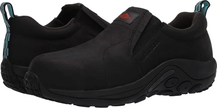 Merrell Women's Jungle Moc Leather Composite Toe Industrial Shoe