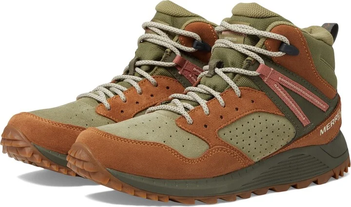 Merrell Women's Wildwood Mid Leather Waterproof Hiking Boot