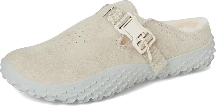 Merrell Wrapt Cozy Women's Clog Shoes Basalt : 8 M, Suede - Image 5