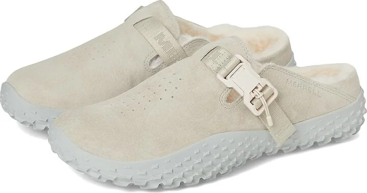 Merrell Wrapt Cozy Women's Clog Shoes Basalt : 8 M, Suede