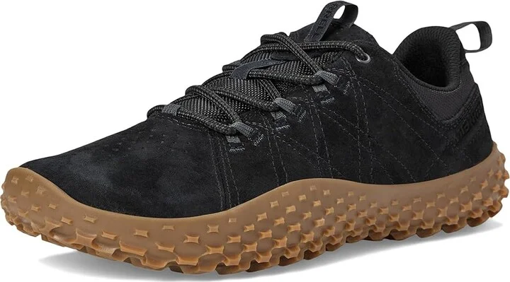 Merrell Wrapt Men's Shoes Black/Gum : 13 M, Leather/Suede - Image 5