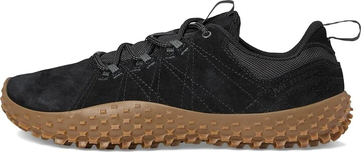 Merrell Wrapt Men's Shoes Black/Gum : 13 M, Leather/Suede - Image 6