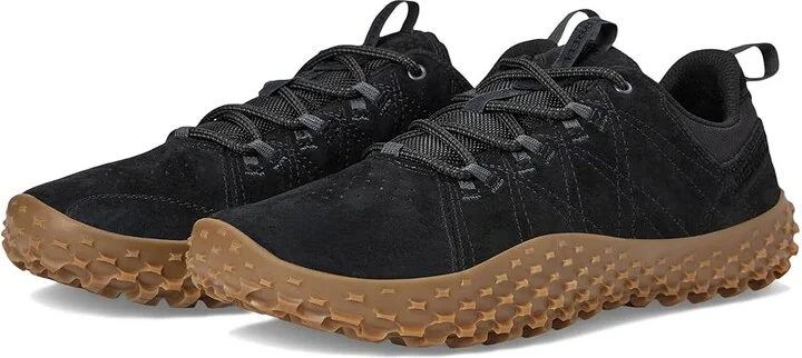 Merrell Wrapt Men's Shoes Black/Gum : 13 M, Leather/Suede