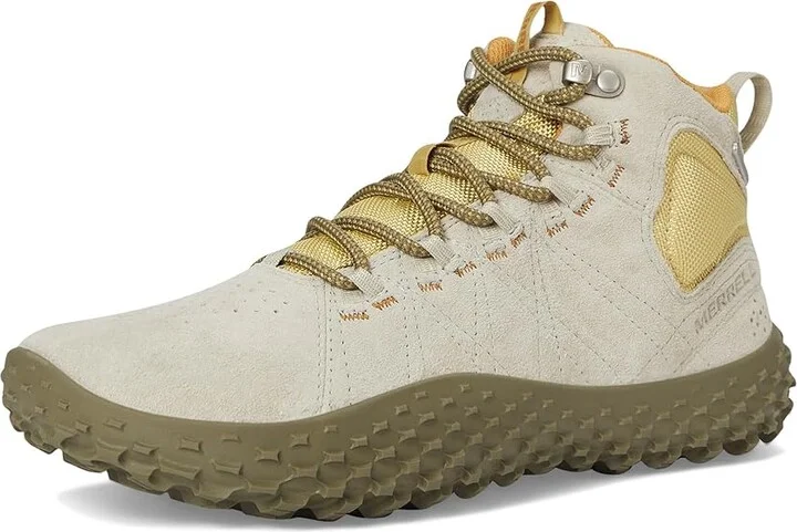 Merrell Wrapt Mid Waterproof Men's Boots Basalt : 11 M, Suede - Image 5