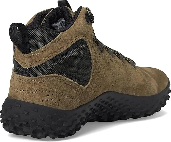 Merrell Wrapt Mid WP Men's Climbing Shoes Olive/Black : 8.5 M, Suede - Image 4