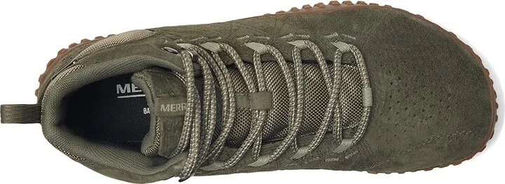 Merrell Wrapt Mid WP Women's Climbing Shoes Lichen : 5.5 M, Leather/Suede - Image 2