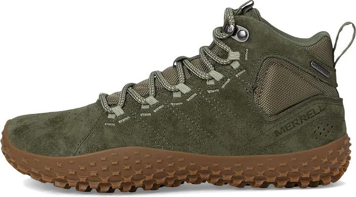 Merrell Wrapt Mid WP Women's Climbing Shoes Lichen : 5.5 M, Leather/Suede - Image 6