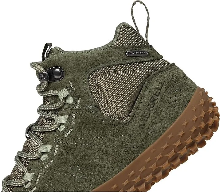 Merrell Wrapt Mid WP Women's Climbing Shoes Lichen : 5.5 M, Leather/Suede - Image 7