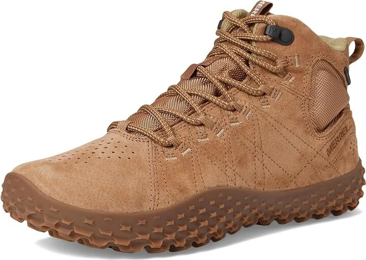 Merrell Wrapt Mid WP Women's Climbing Shoes Tobacco : 7 M, Leather/Suede - Image 5