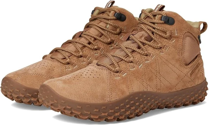Merrell Wrapt Mid WP Women's Climbing Shoes Tobacco : 7 M, Leather/Suede