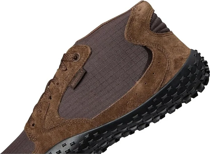 Merrell Wrapt Sneakers Mid Waterproof Men's Boots Coffee : 12 M, Leather/Suede - Image 7