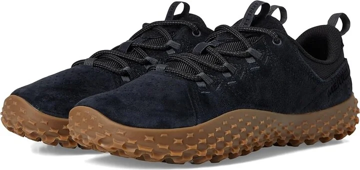 Merrell Wrapt Women's Shoes Black/Gum : 8 M, Leather/Suede