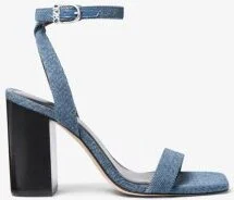 Merriam Denim Block Heel Sandal - Image 2