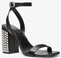 Merriam Studded Leather Block Heel Sandal - Image 2