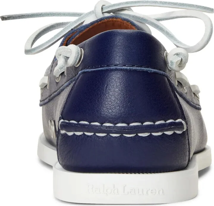 Merton leather boat shoes - Image 3