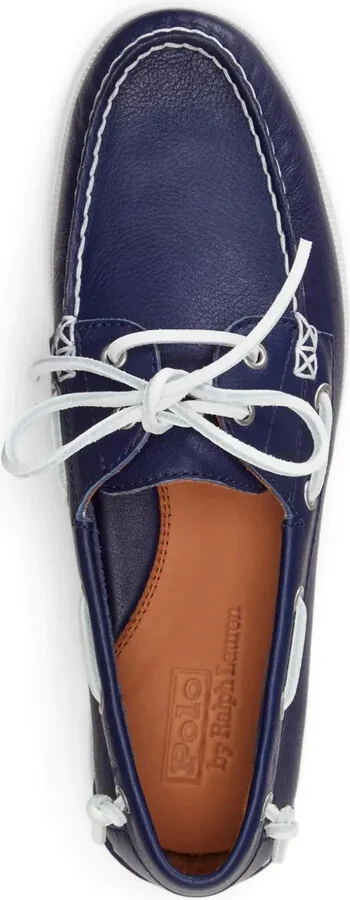 Merton leather boat shoes - Image 4