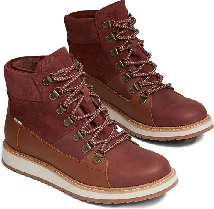 Mesa "Brown/Red" lace-up boots - Image 2