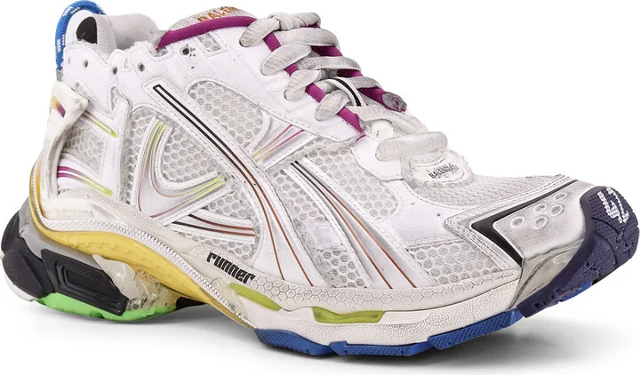 Mesh And Nylon Low-top Sneakers - Image 2
