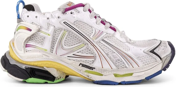 Mesh And Nylon Low-Top Sneakers