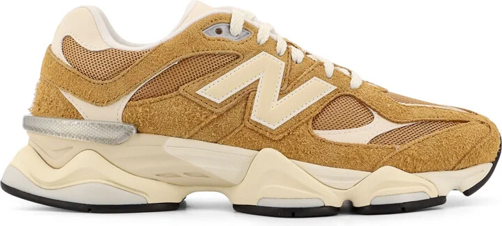 Mesh And Suede Sneakers With Embroidered Logo On The Side