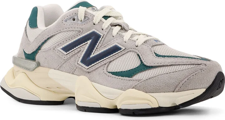 Mesh And Suede Sneakers With Logo On The Side - Image 2