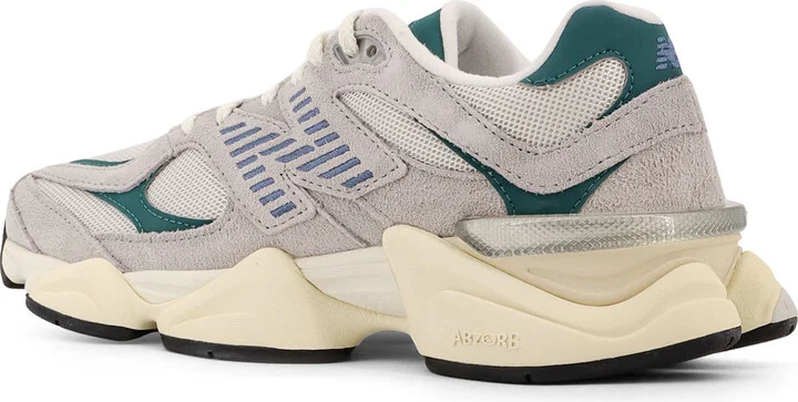 Mesh And Suede Sneakers With Logo On The Side - Image 3
