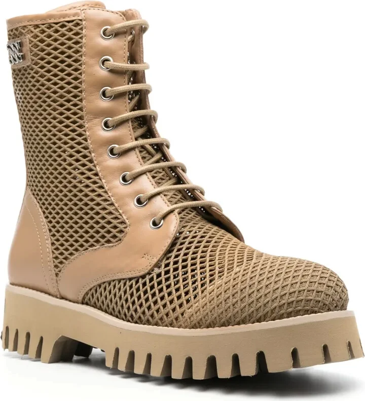 Mesh Ankle Boots - Image 2