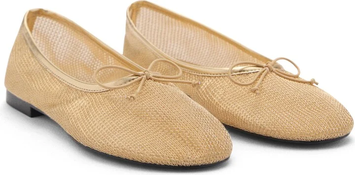 Mesh Ballerina Flat
