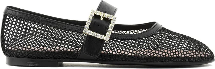 Mesh Ballerina Flats