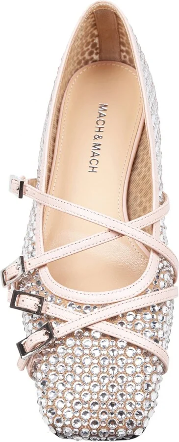 Mesh Ballerina With Applied Crystals - Image 3
