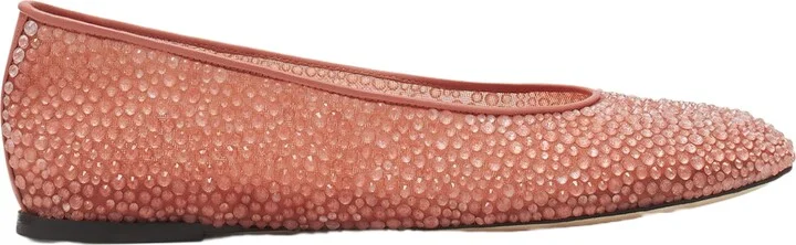 Mesh Ballerina With Rhinestones