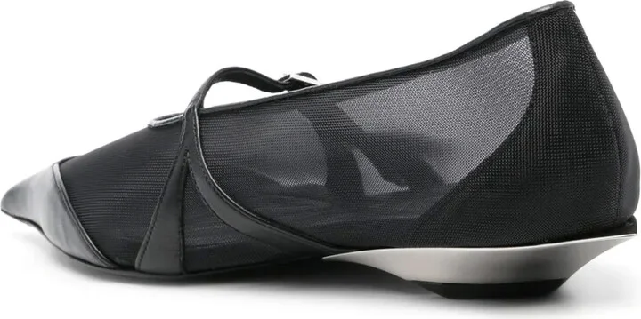 Mesh Ballet Flats - Image 3