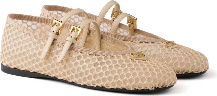 Mesh ballet flats - Image 2